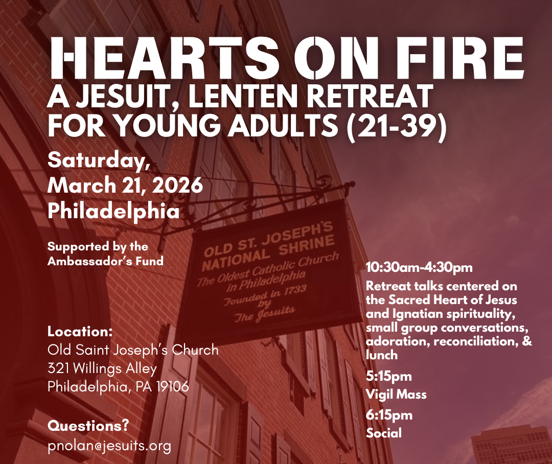Hearts in Fire Retreat Graphic -- OSJ Philly LANDING PAGE To